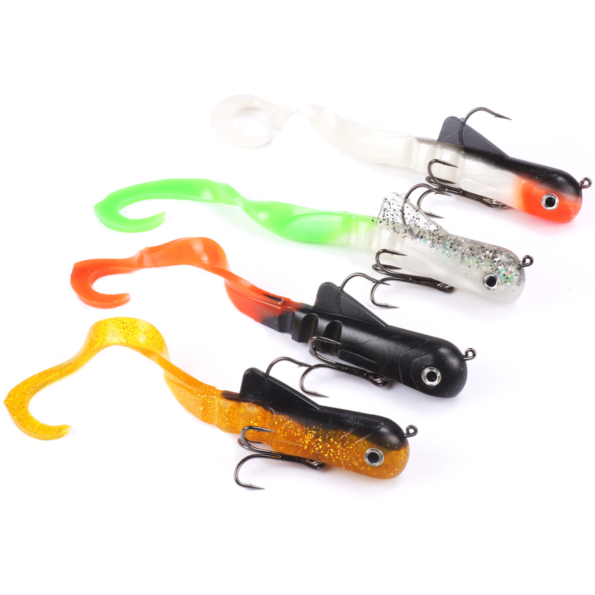 4PCS/lot Mizugiwa Shallow Pike - Fishing Lure Jerkbait recension och pris