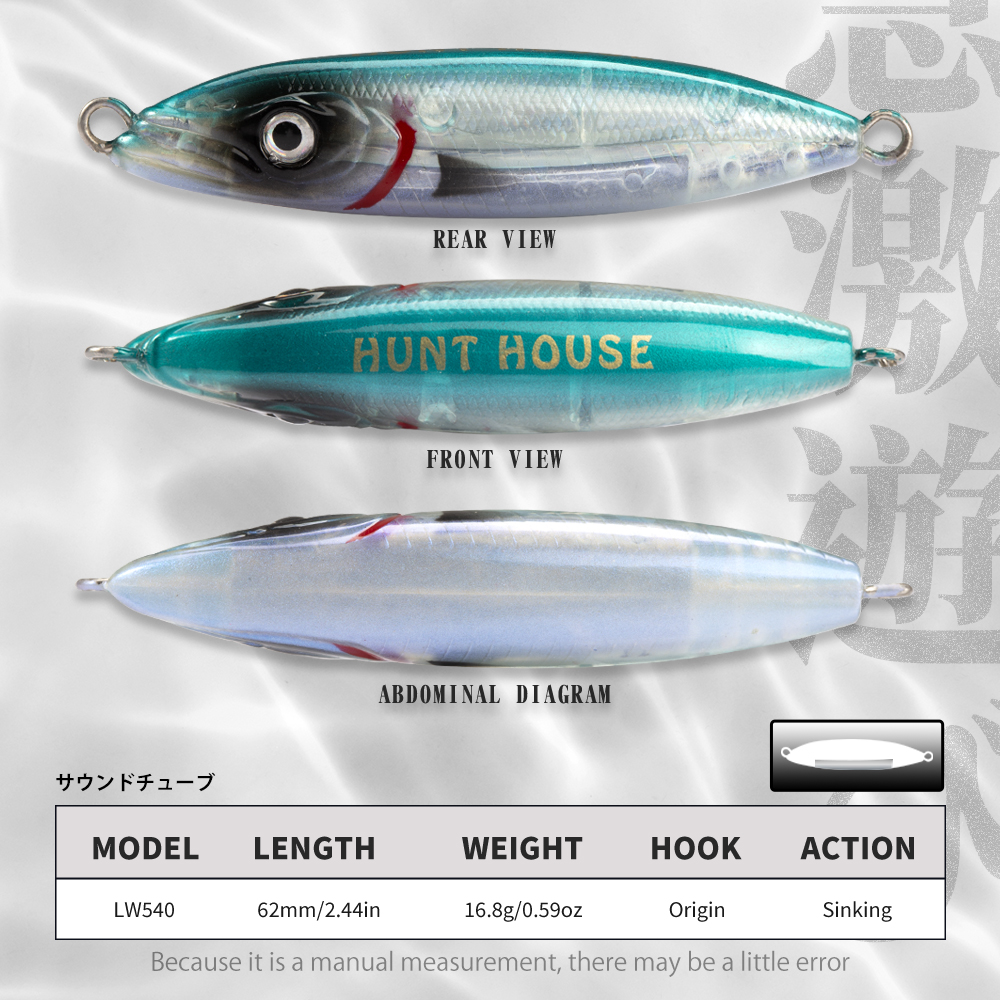 Hunthouse Fishing Slow Sinking - Fishing Lure Buzzbait recension och pris