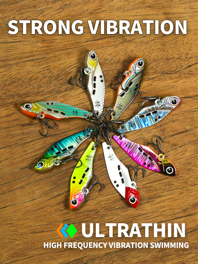 NUNATAK Metal VIB Bait 5g/7g/1 - Fishing Lure Swimbait recension och pris