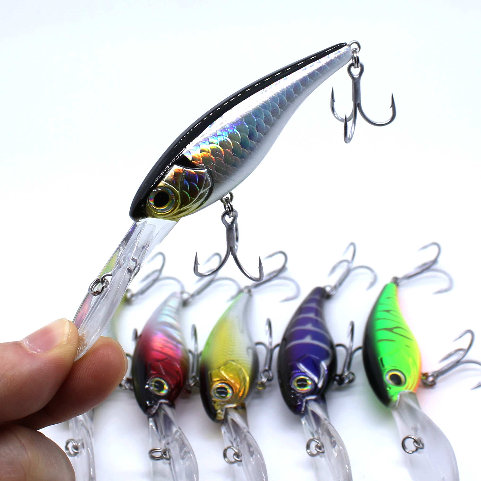 AOCLU Slow Sinking Crankbait M - Fishing Lure Jerkbait recension och pris