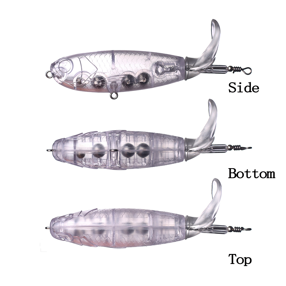 Chan’sHuang 20PCS Unpainted Bl - Fishing Lure Popper recension och pris