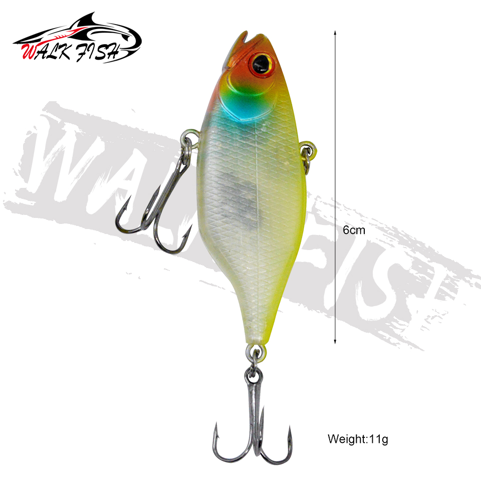 WALK FISH 1PCS 60mm 11g Vibrat - Fishing Lure Crankbait recension och pris
