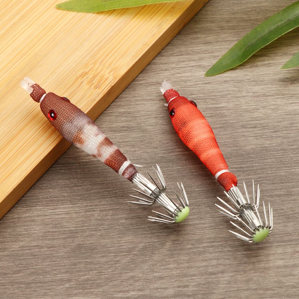 5pcs 60mm 3.3g Mini Squid Tata - Fishing Lure Soft Plastic recension och pris