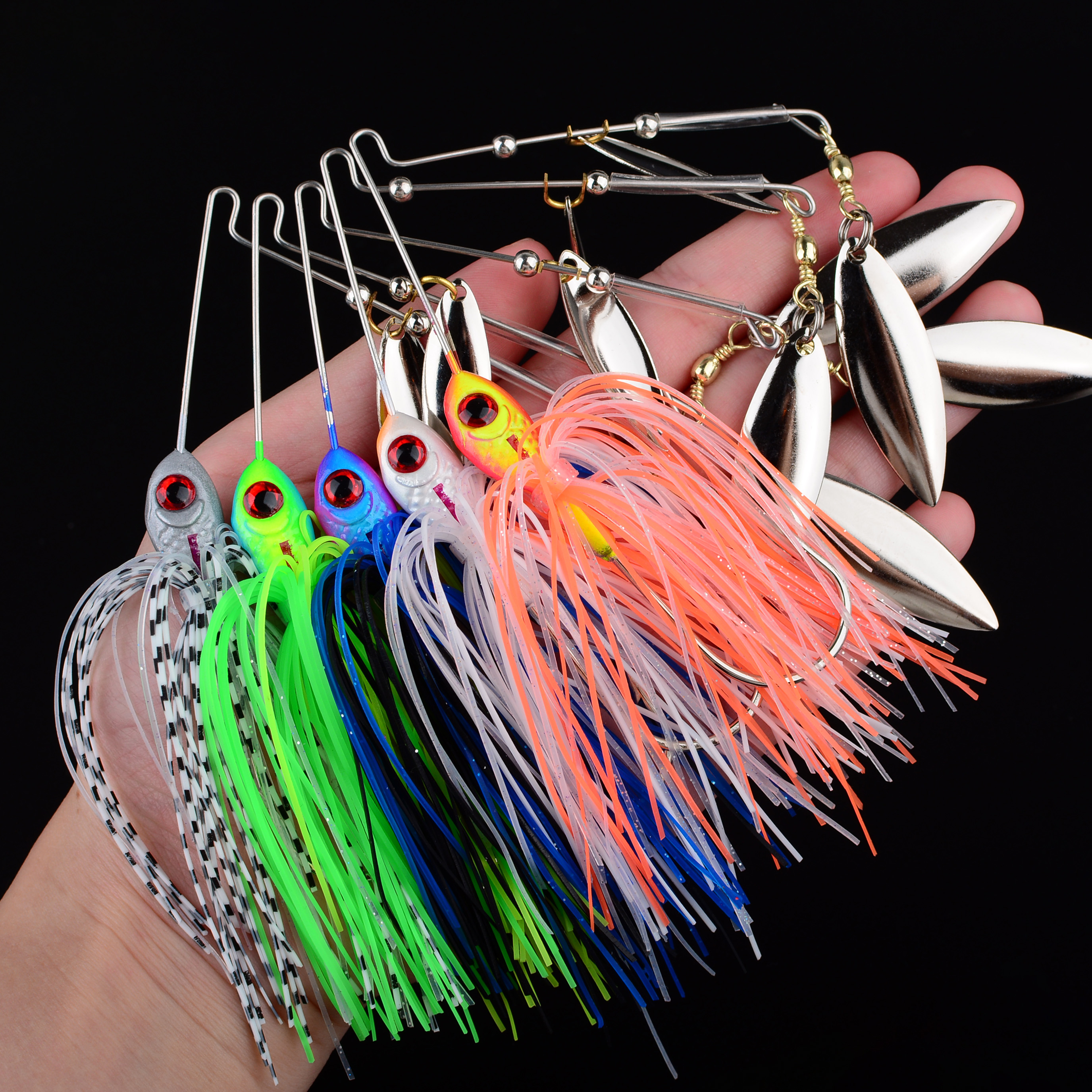 1PC 16.5G/21G spinner bait fis - Fishing Lure Blade Bait recension och pris
